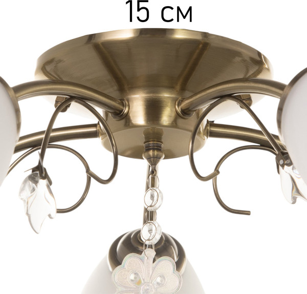 Изображение товара Люстра BayerLux Луиза / 10666493 (бронза)