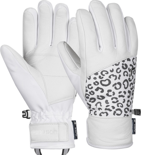 Изображение товара Перчатки лыжные Reusch Beatrix R-Tex Xt / 6331277_1032 (р.8, White/Grey Leopard)