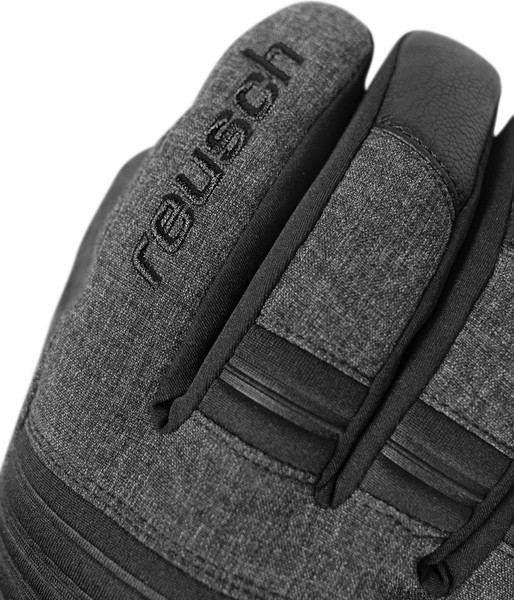 Изображение товара Перчатки лыжные Reusch Conan R-Tex Xt / 6401235_7015 (р.10.5, Black Mellange/Black)