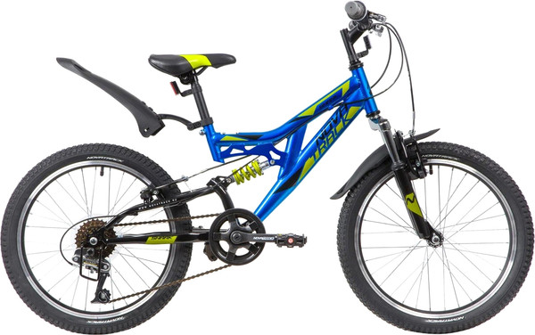 Изображение товара Детский велосипед Novatrack Shark 20SS6V.SHARK.BL20 (разобранный, в коробке)
