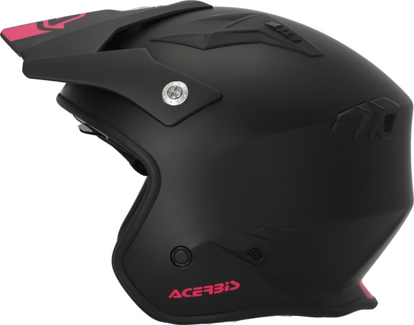 Изображение товара Мотошлем Acerbis JET Aria 22-06 / 0025055.723.064 (M, черный/розовый)