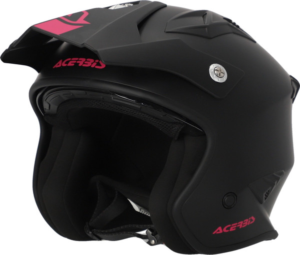 Изображение товара Мотошлем Acerbis JET Aria 22-06 / 0025055.723.064 (M, черный/розовый)