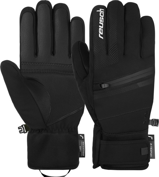 Изображение товара Перчатки лыжные Reusch Steve R-Tex Xt / 6401295_7701 (р.10.5, Black/White)