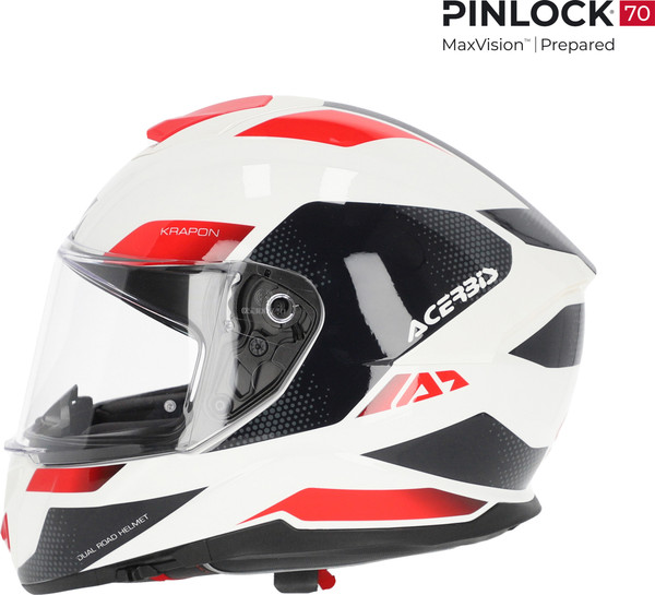 Изображение товара Мотошлем Acerbis Krapon 22-06 / 0024663.239.068 (XL, белый/красный)