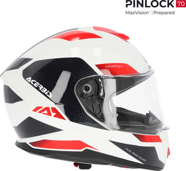 Изображение товара Мотошлем Acerbis Krapon 22-06 / 0024663.239.068 (XL, белый/красный)