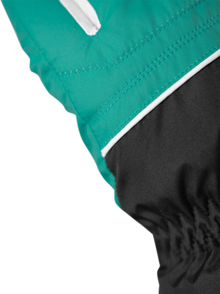 Изображение товара Перчатки лыжные Reusch Alan Junior / 6461115_7309 (р.6.5, Black/Vir Green/White)