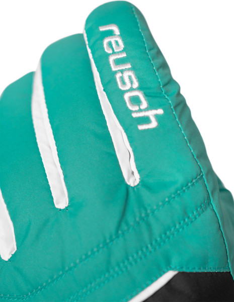 Изображение товара Перчатки лыжные Reusch Alan Junior / 6461115_7309 (р.6.5, Black/Vir Green/White)