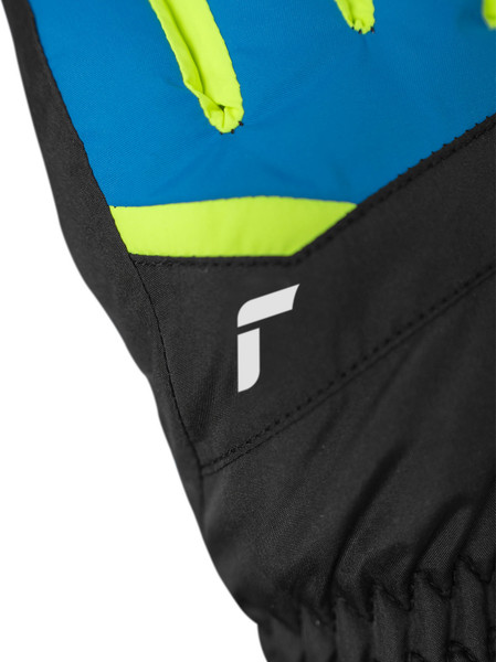 Изображение товара Перчатки лыжные Reusch Bennet R-Tex Xt Junior / 6461206_7002 (р.5.5, Black/Brilliant Blue/Safety Yellow)