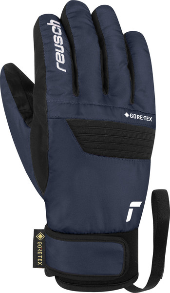 Изображение товара Перчатки лыжные Reusch Bolt Sc Gore-Tex Junior / 6461306_7787 (р.5, Junior Black/Dress Blue)
