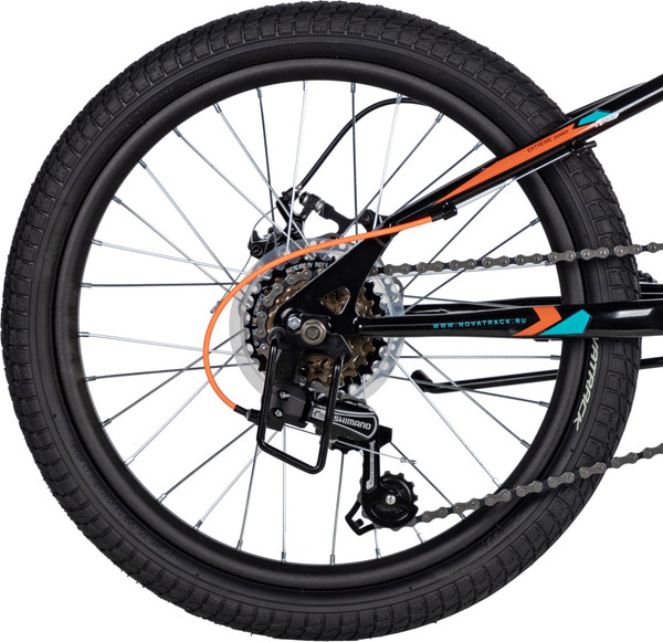 Изображение товара Детский велосипед Novatrack Extreme 20SH6D.EXTREME.BK21 (разобранный, в коробке)