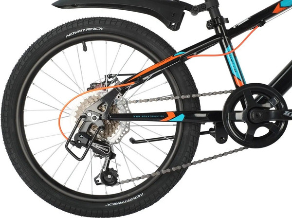 Изображение товара Детский велосипед Novatrack Extreme 20SH6D.EXTREME.BK21 (разобранный, в коробке)