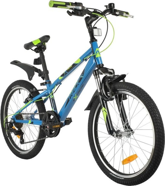 Изображение товара Детский велосипед Novatrack Extreme 20SH6V.EXTREME.BL21 (разобранный, в коробке)