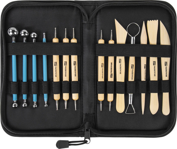 Изображение товара Набор инструментов для лепки Brauberg Art / 271156 (14шт)