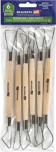 Изображение товара Набор стеков для лепки Brauberg Art / 271168 (6шт)