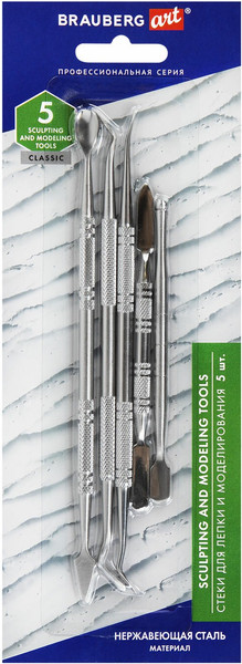 Изображение товара Набор стеков для лепки Brauberg Art / 271172 (5шт)