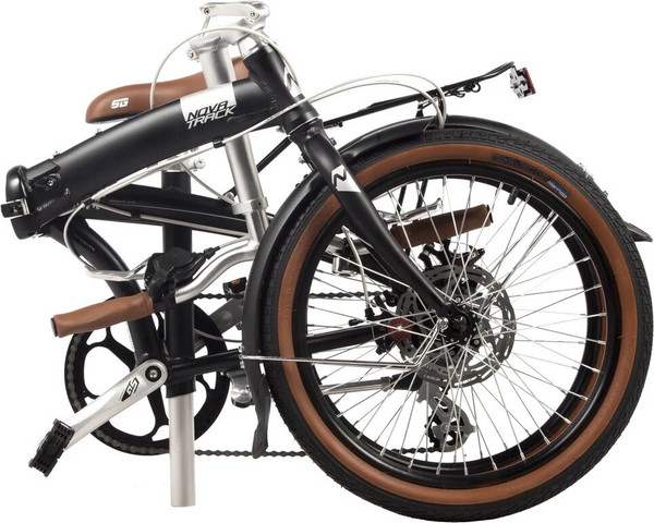 Изображение товара Велосипед Novatrack Town 20AFD.TOWN.BK4 (черный, разобранный, в коробке)