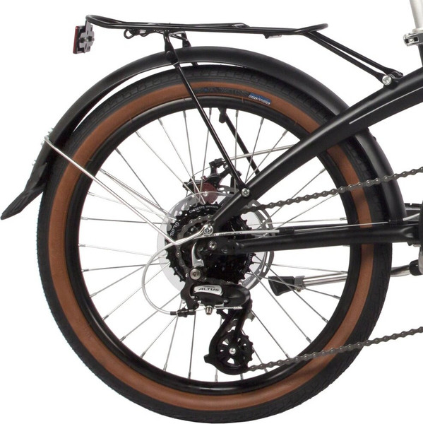 Изображение товара Велосипед Novatrack Town 20AFD.TOWN.BK4 (черный, разобранный, в коробке)