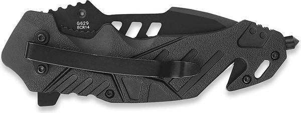 Изображение товара Нож складной GANZO G629-GR (черный/оливковый)