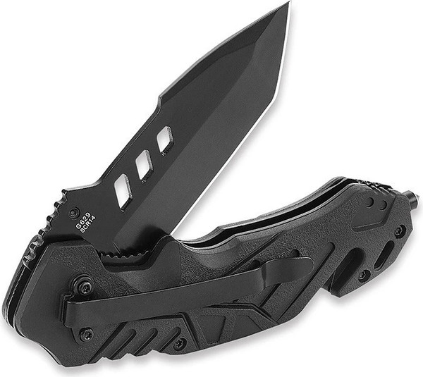 Изображение товара Нож складной GANZO G629-GR (черный/оливковый)