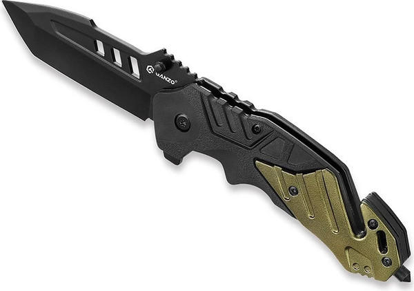 Изображение товара Нож складной GANZO G629-GR (черный/оливковый)