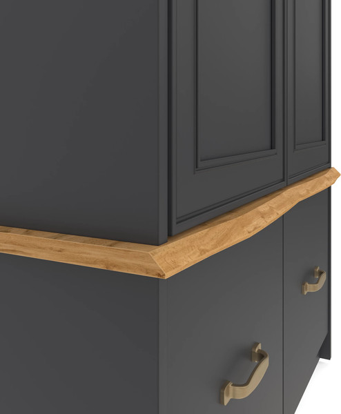 Изображение товара Шкаф Involux Sale 3596 (графит/дуб натюрель)