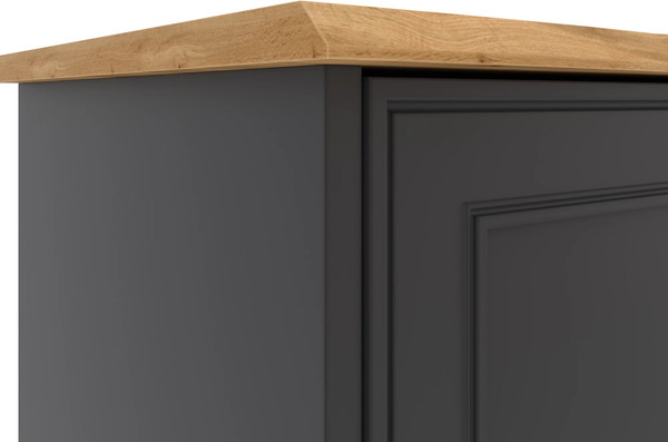 Изображение товара Шкаф Involux Sale 3596 (графит/дуб натюрель)