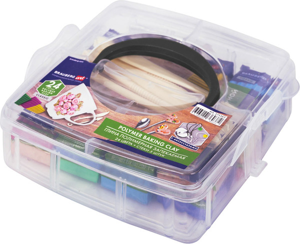 Изображение товара Набор для лепки Brauberg Art / 271163 (24цв)