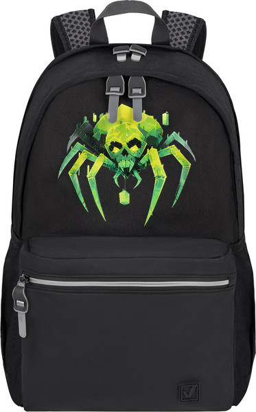 Изображение товара Школьный рюкзак Brauberg Green Spider / 273839 (черный)