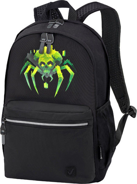 Изображение товара Школьный рюкзак Brauberg Green Spider / 273839 (черный)