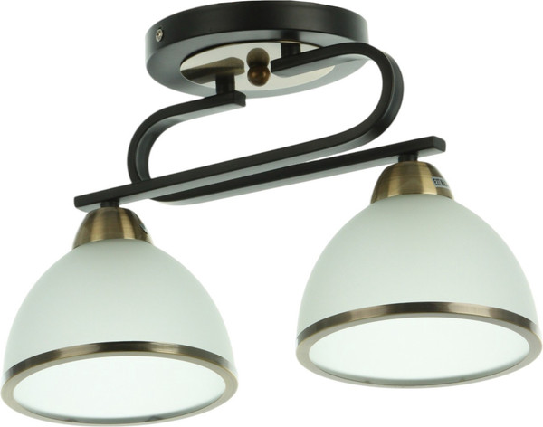 Изображение товара Потолочный светильник BayerLux Рендо / 10352905 (черный/бронзовый)