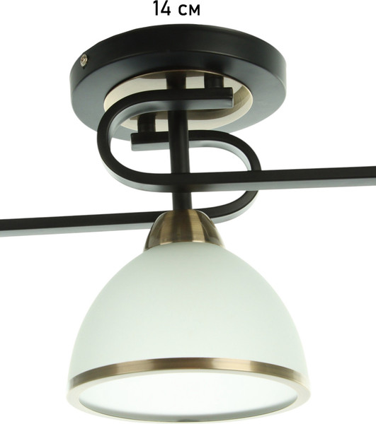 Изображение товара Люстра BayerLux Рендо / 10352906 (черный/бронзовый)