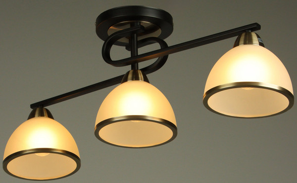 Изображение товара Люстра BayerLux Рендо / 10352906 (черный/бронзовый)