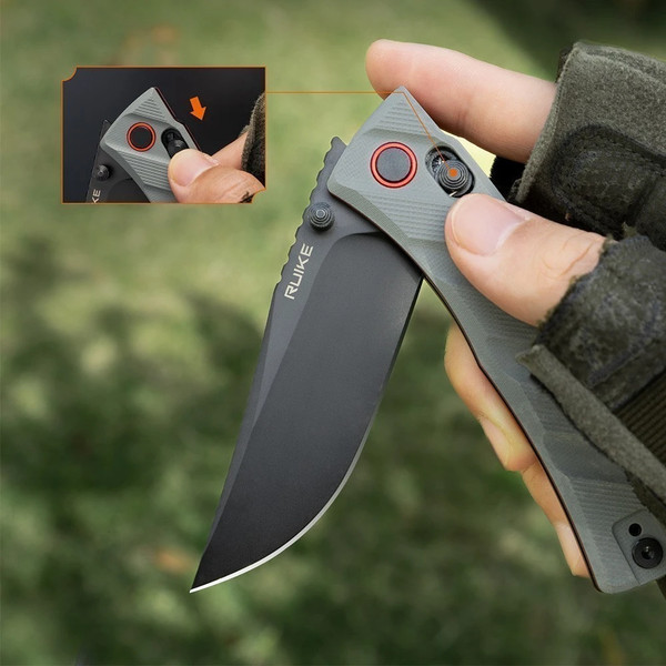 Изображение товара Нож складной Ruike P856-K (серый)