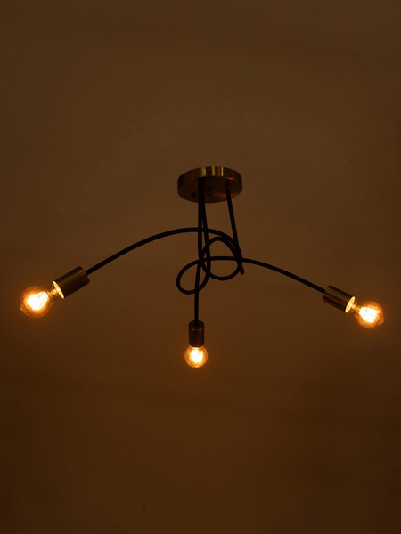 Изображение товара Люстра BayerLux Узел / 10777404 (черный/латунь)