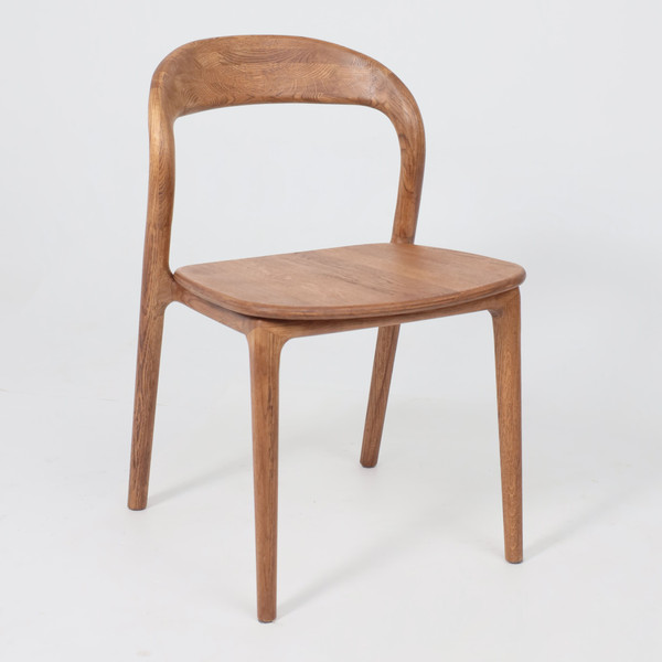 Изображение товара Стул ПМЦ Милина (дуб натуральный/покрытие коньяк)