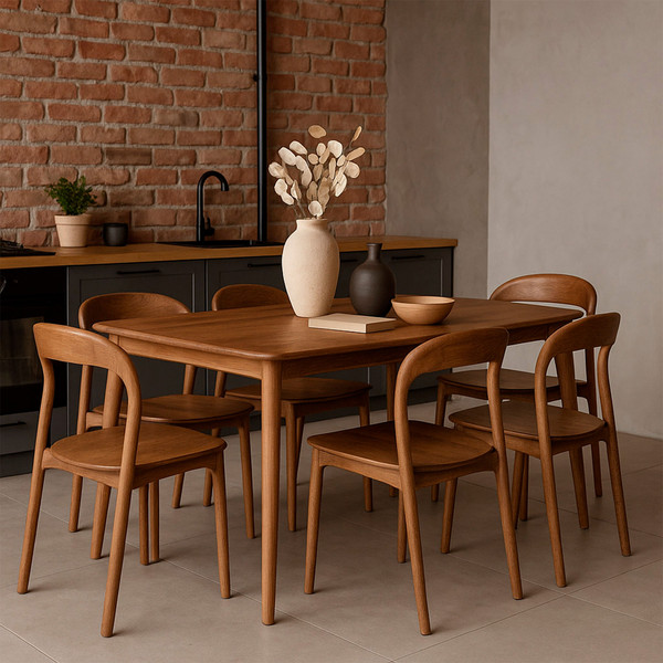 Изображение товара Стул ПМЦ Милина (дуб натуральный/покртыие терра)