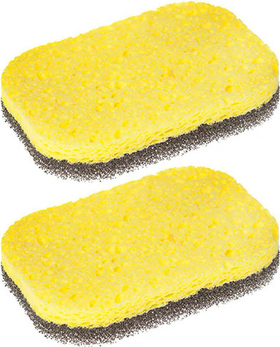 Изображение товара Набор губок хозяйственных You'll love Целлюлозные с ретикулированным поролоном / 75084 (2шт)