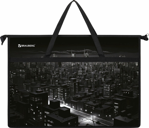 Изображение товара Папка-портфель Brauberg Night City / 273410