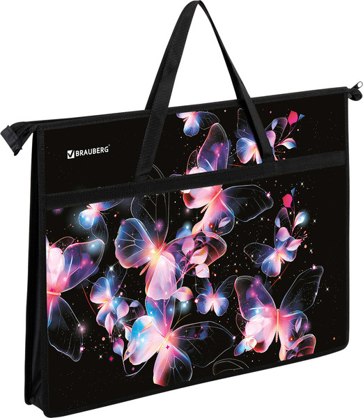 Изображение товара Папка-портфель Brauberg Butterflies / 273412