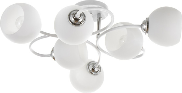 Изображение товара Люстра BayerLux 2717/6 / 7562807 (белый/хром)