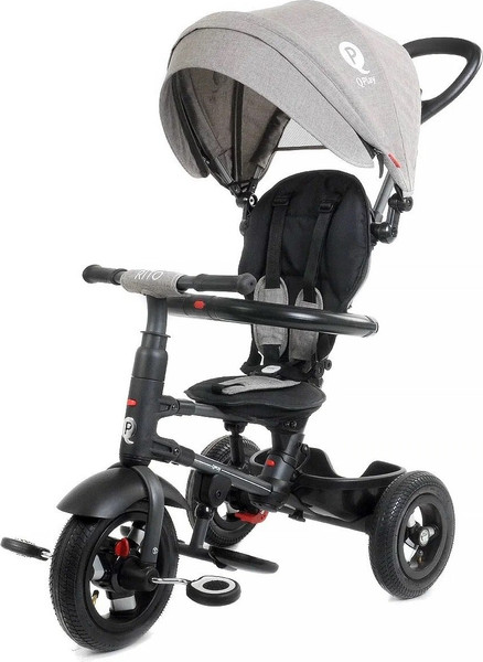 Изображение товара Трехколесный велосипед с ручкой QPlay QA6BJ (серый)