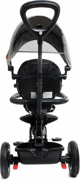 Изображение товара Трехколесный велосипед с ручкой QPlay QA6BJ (серый)