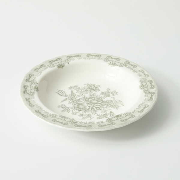 Изображение товара Блюдо AksHome Blossom d20.4x4.8см (керамика/зеленый)