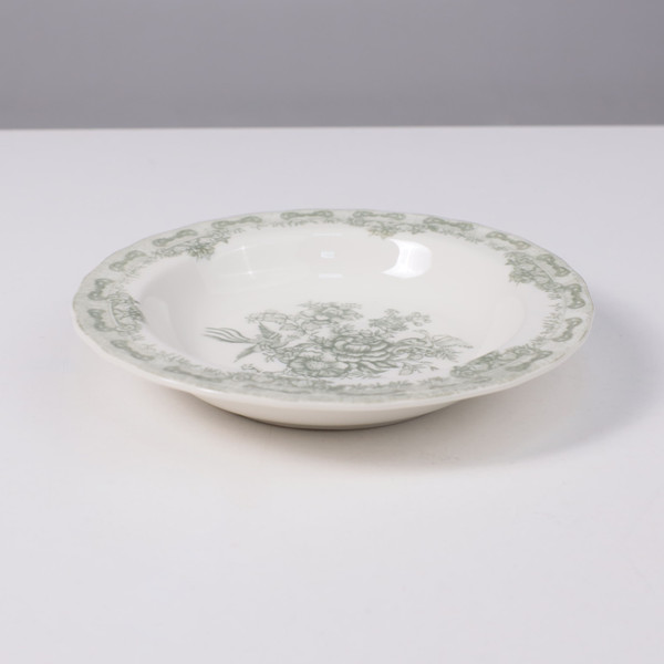 Изображение товара Блюдо AksHome Blossom d20.4x4.8см (керамика/зеленый)