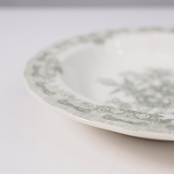 Изображение товара Блюдо AksHome Blossom d20.4x4.8см (керамика/зеленый)