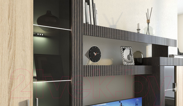 Изображение товара Стенка Империал Марк (венге/дуб сонома)