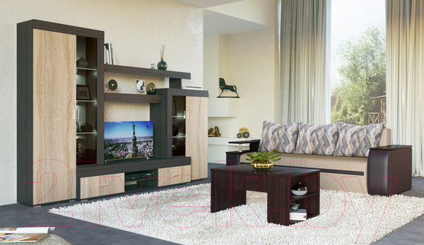 Изображение товара Стенка Империал Марк (венге/дуб сонома)