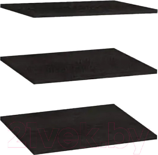 Изображение товара Комплект полок для корпусной мебели Империал Марк полки 3шт (венге)