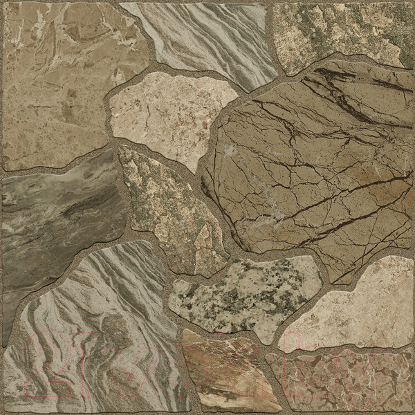 Изображение товара Плитка Beryoza Ceramica Колизей коричневый (293x293)