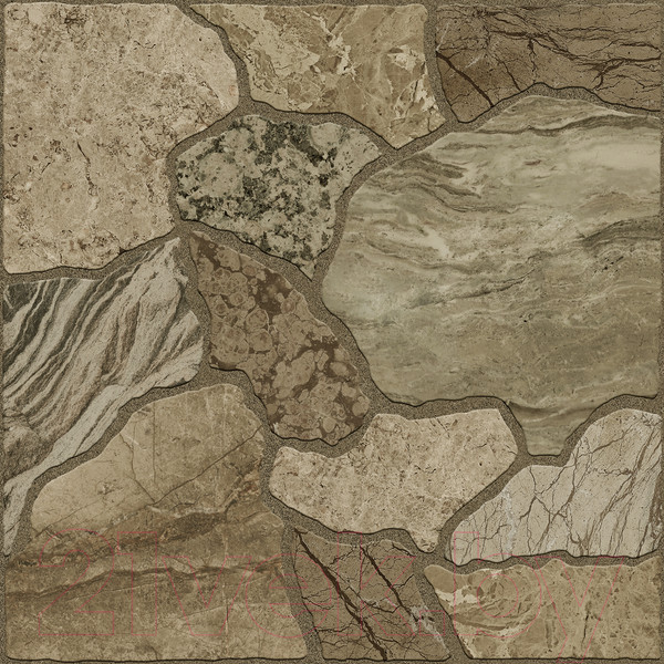 Изображение товара Плитка Beryoza Ceramica Колизей коричневый (293x293)